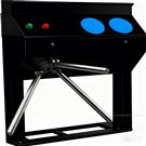 鞋底清洗機手部感應消毒洗手烘干門禁三輥閘