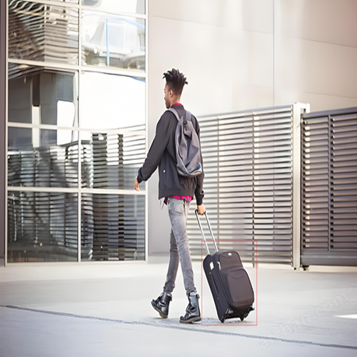 Système de détection de volume de colis de coffre ai